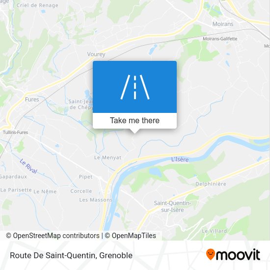 Route De Saint-Quentin map