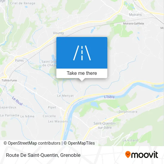 Route De Saint-Quentin map