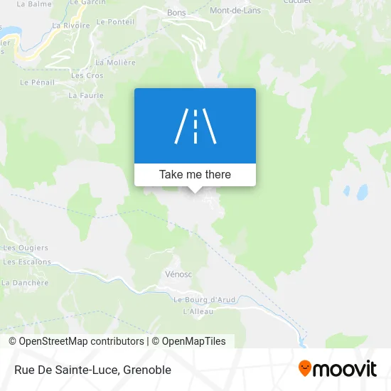 Rue De Sainte-Luce map