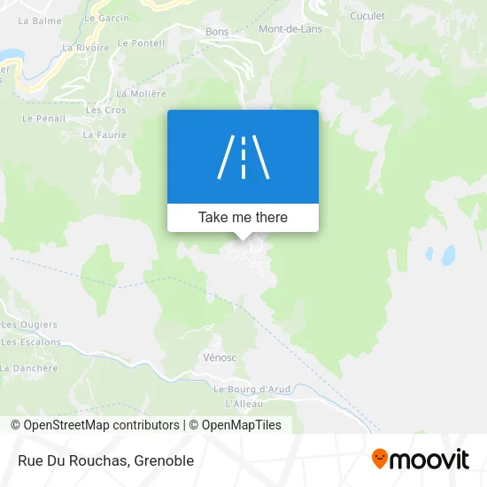 Rue Du Rouchas map