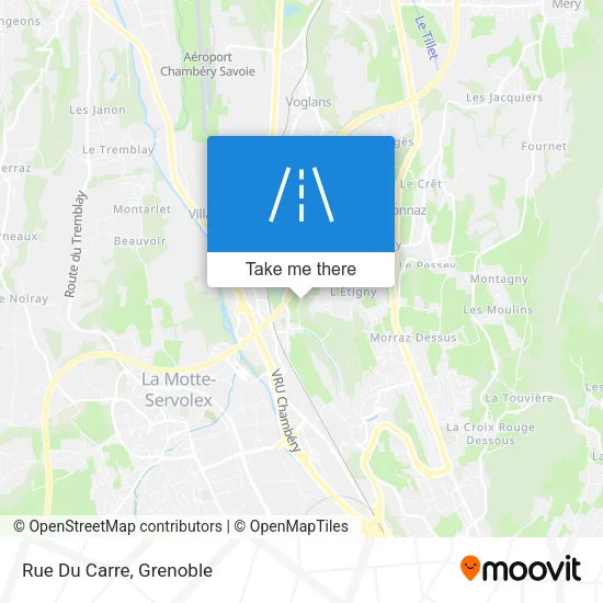 Rue Du Carre map