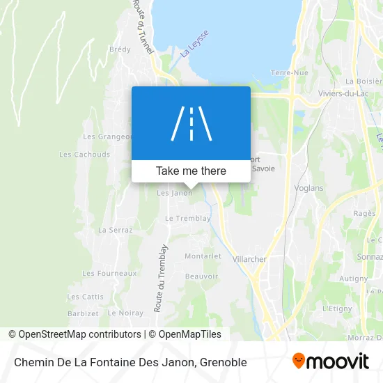 Chemin De La Fontaine Des Janon map