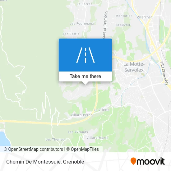 Chemin De Montessuie map