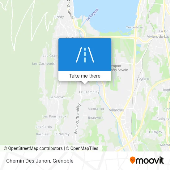 Chemin Des Janon map