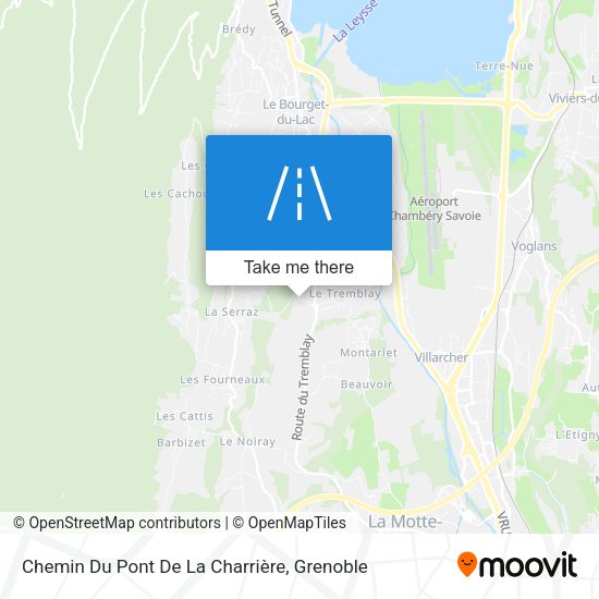 Chemin Du Pont De La Charrière map