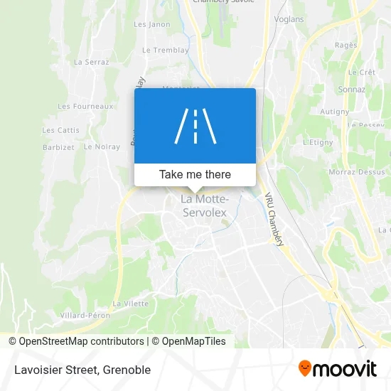 Rue Lavoisier map