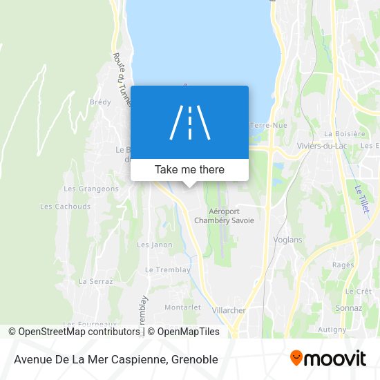Avenue De La Mer Caspienne map
