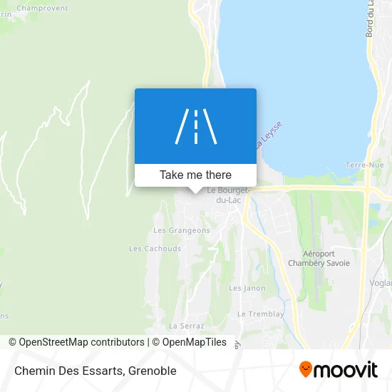 Chemin Des Essarts map
