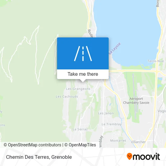 Chemin Des Terres map