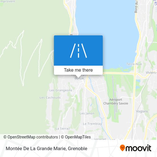 Montée De La Grande Marie map