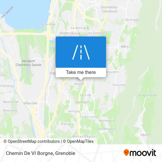 Chemin De VI Borgne map
