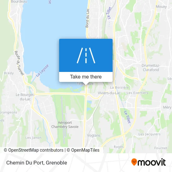 Chemin Du Port map