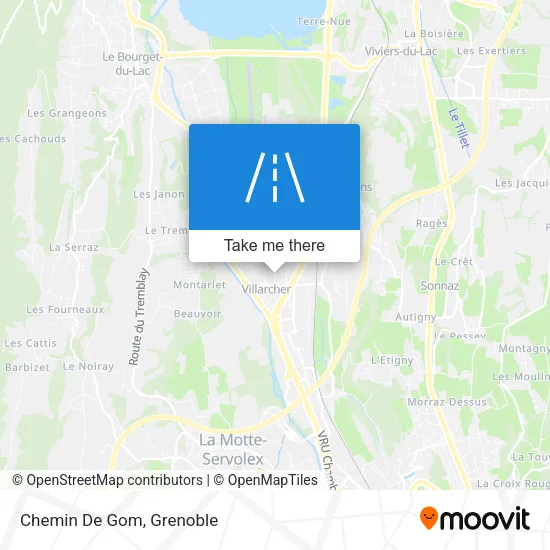 Chemin De Gom map