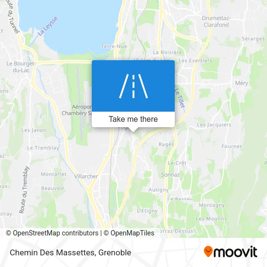 Chemin Des Massettes map