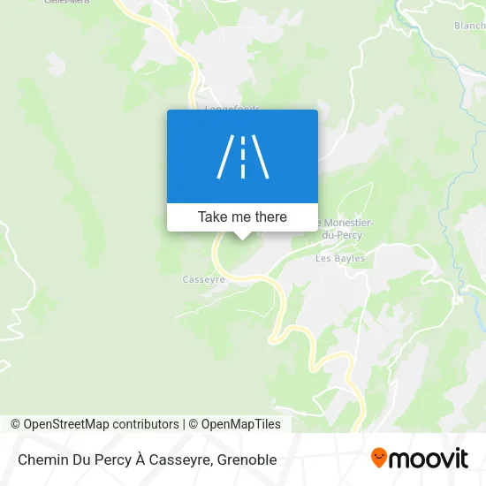 Chemin Du Percy À Casseyre map