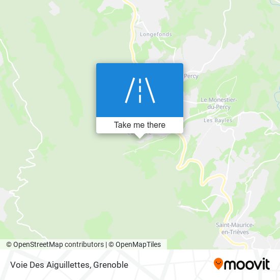 Voie Des Aiguillettes map
