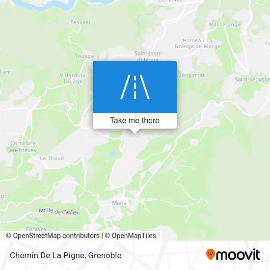 Chemin De La Pigne map
