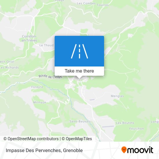 Impasse Des Pervenches map