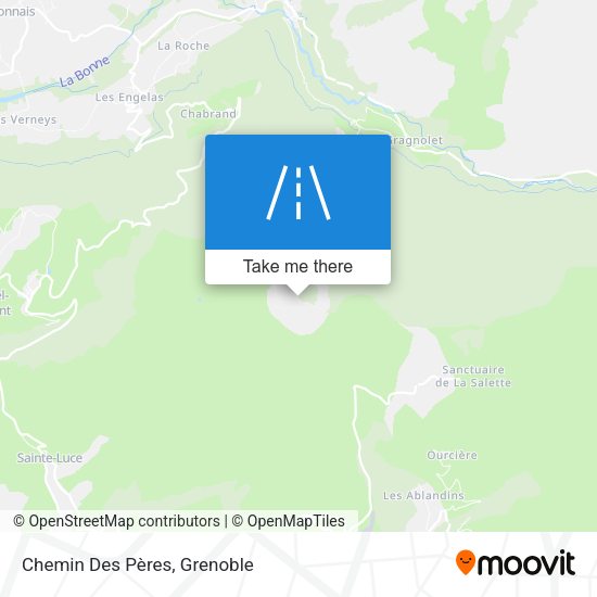Chemin Des Pères map