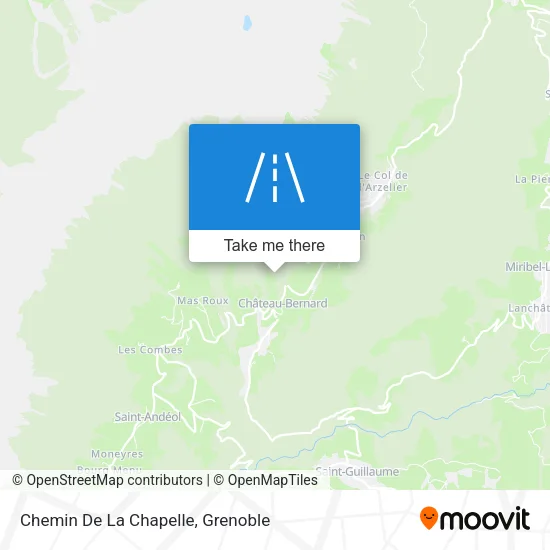 Chemin De La Chapelle map