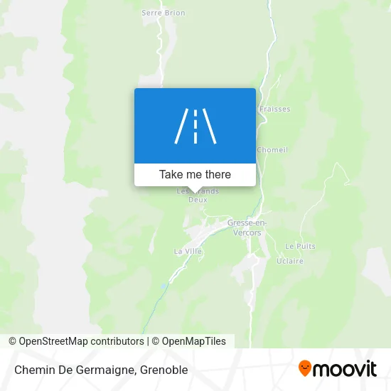 Chemin De Germaigne map
