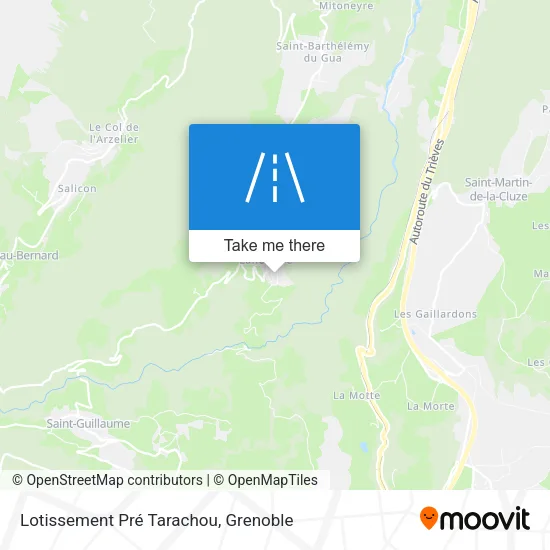 Lotissement Pré Tarachou map