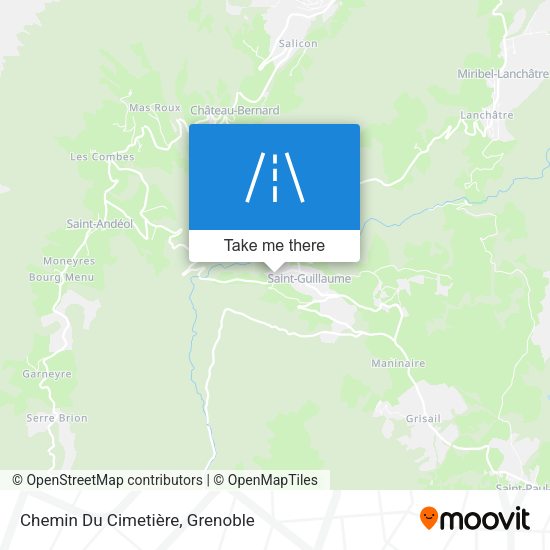 Chemin Du Cimetière map