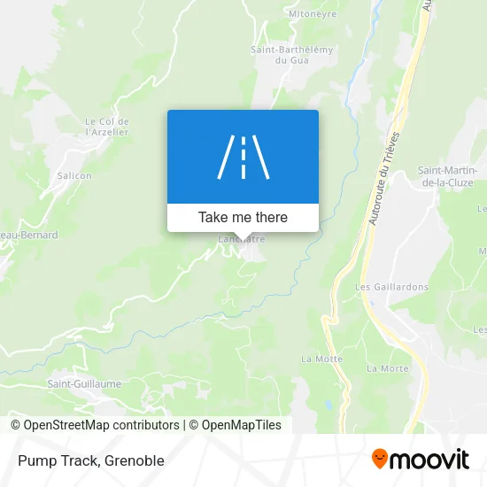 Pump Track map