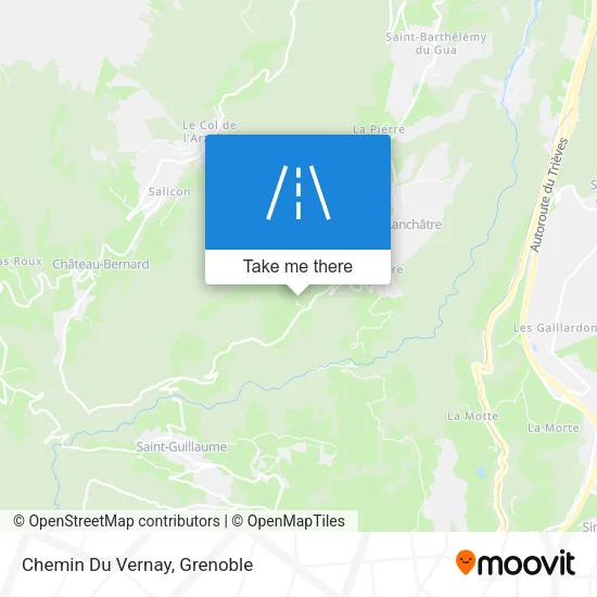 Chemin Du Vernay map