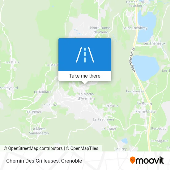 Chemin Des Grilleuses map
