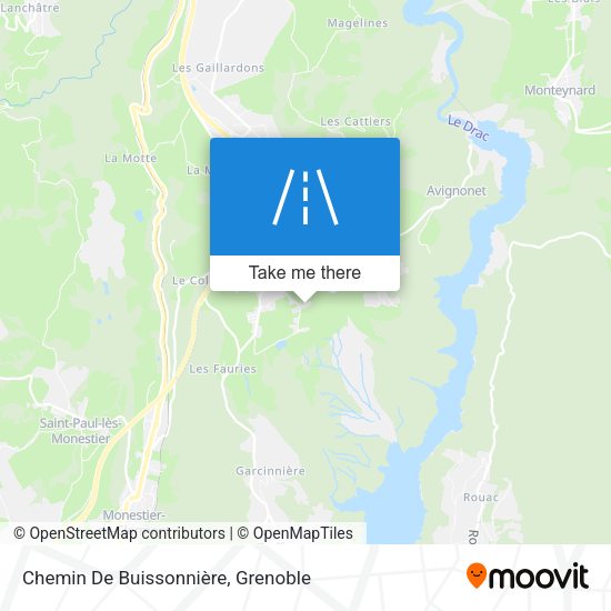 Chemin De Buissonnière map