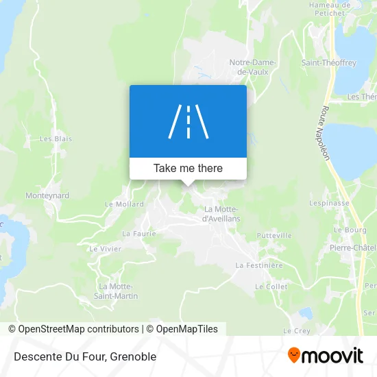 Descente Du Four map