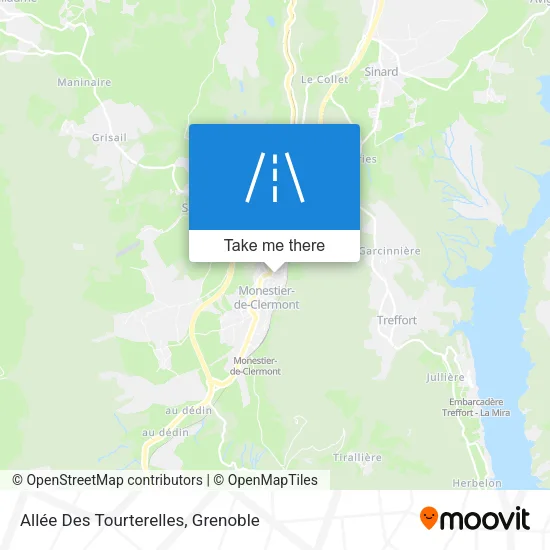 Allée Des Tourterelles map