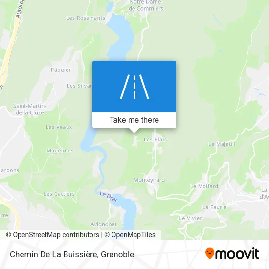 Chemin De La Buissière map