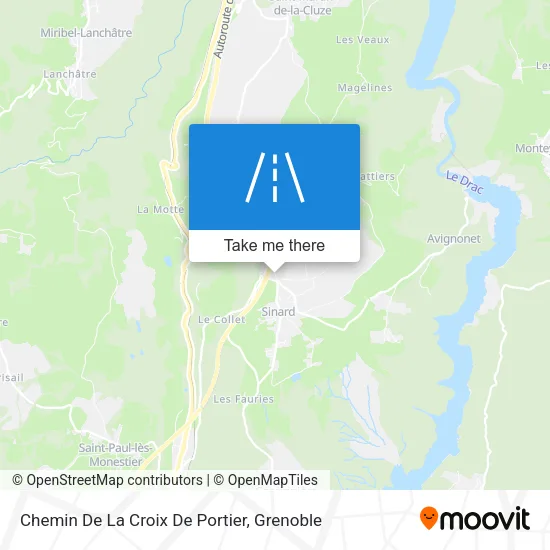 Chemin De La Croix De Portier map