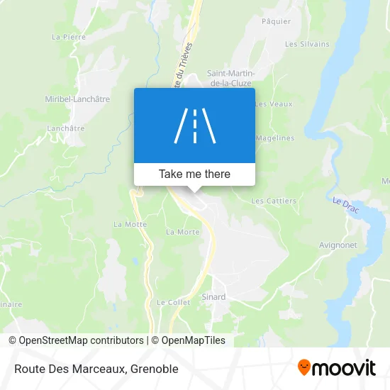 Route Des Marceaux map