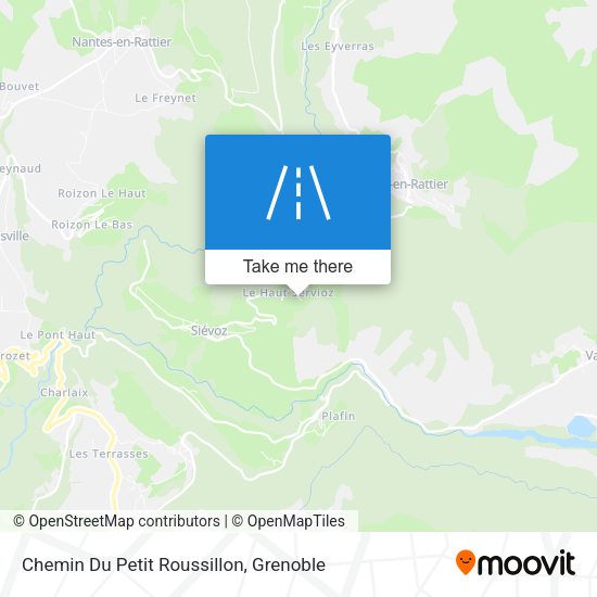 Chemin Du Petit Roussillon map
