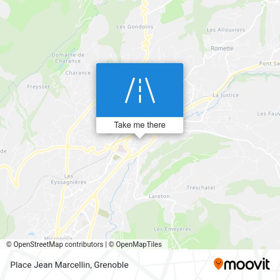 Place Jean Marcellin map