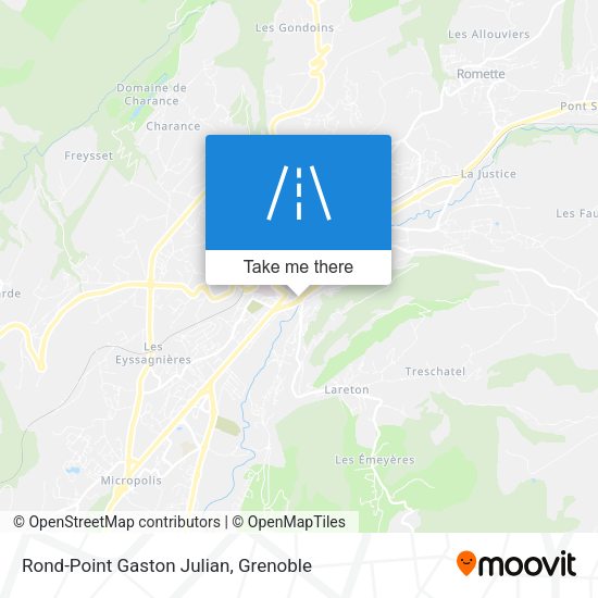 Rond-Point Gaston Julian map
