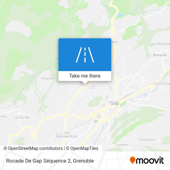 Rocade De Gap Séquence 2 map