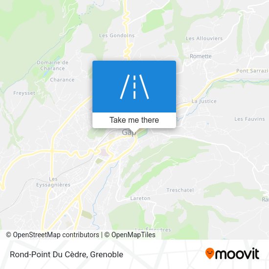 Rond-Point Du Cèdre map