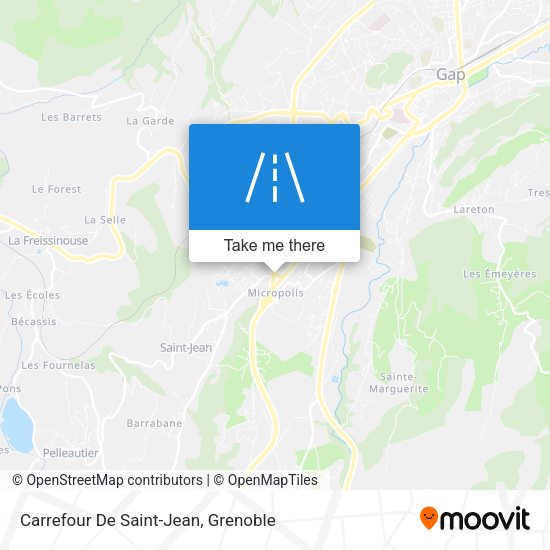Carrefour De Saint-Jean map