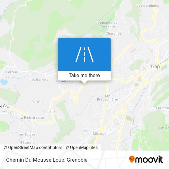 Chemin Du Mousse Loup map