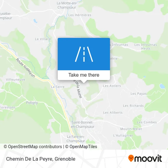 Chemin De La Peyre map