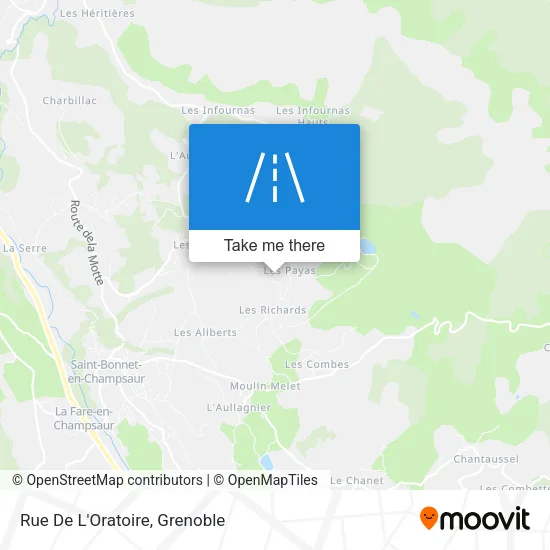 Rue De L'Oratoire map