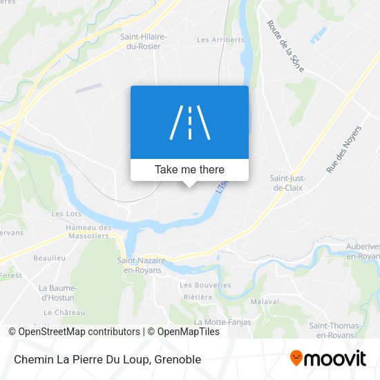 Chemin La Pierre Du Loup map