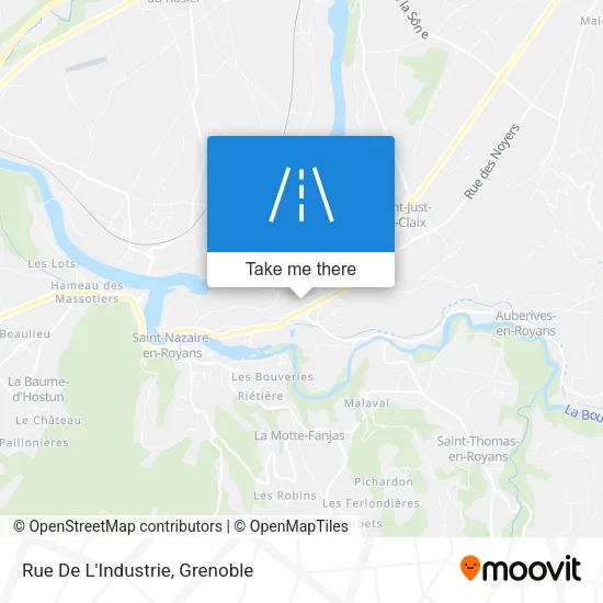 Rue De L'Industrie map