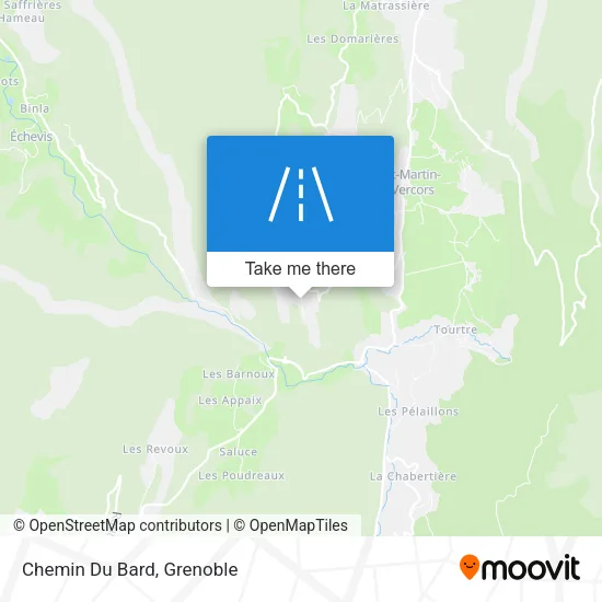 Chemin Du Bard map