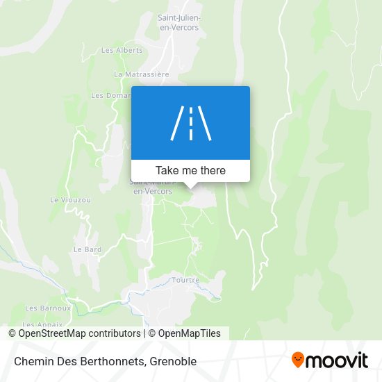 Chemin Des Berthonnets map