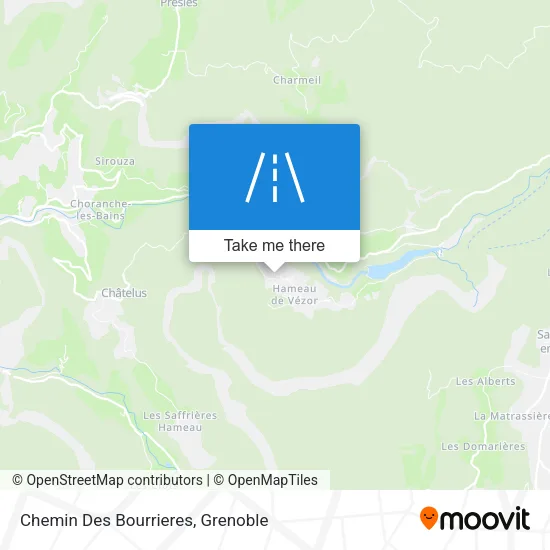 Chemin Des Bourrieres map